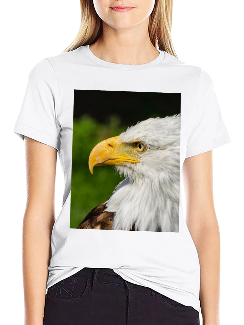 Bald Eagle Graphic Tee - Patriotic Design