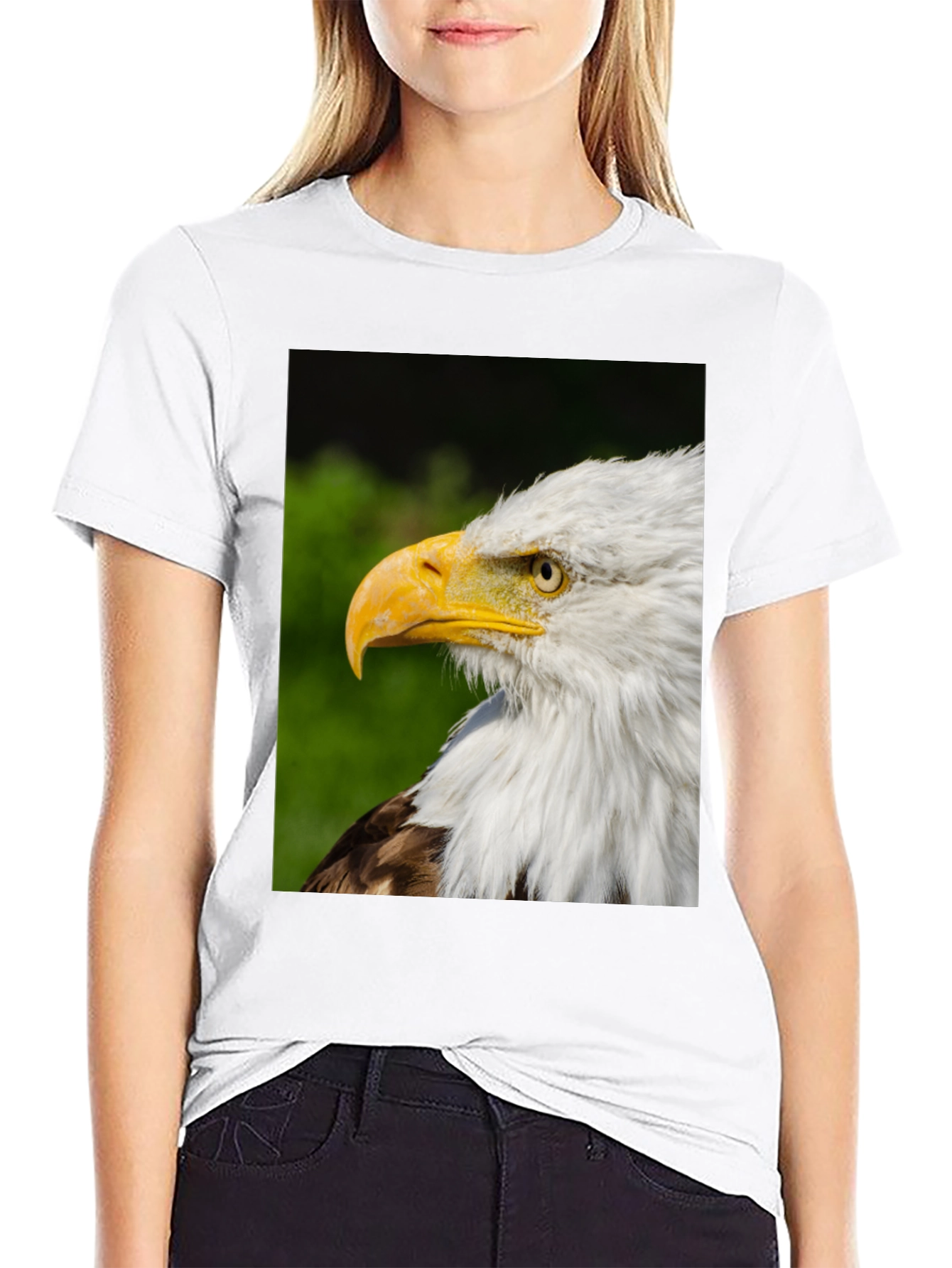 Bald Eagle Graphic Tee - Patriotic Design