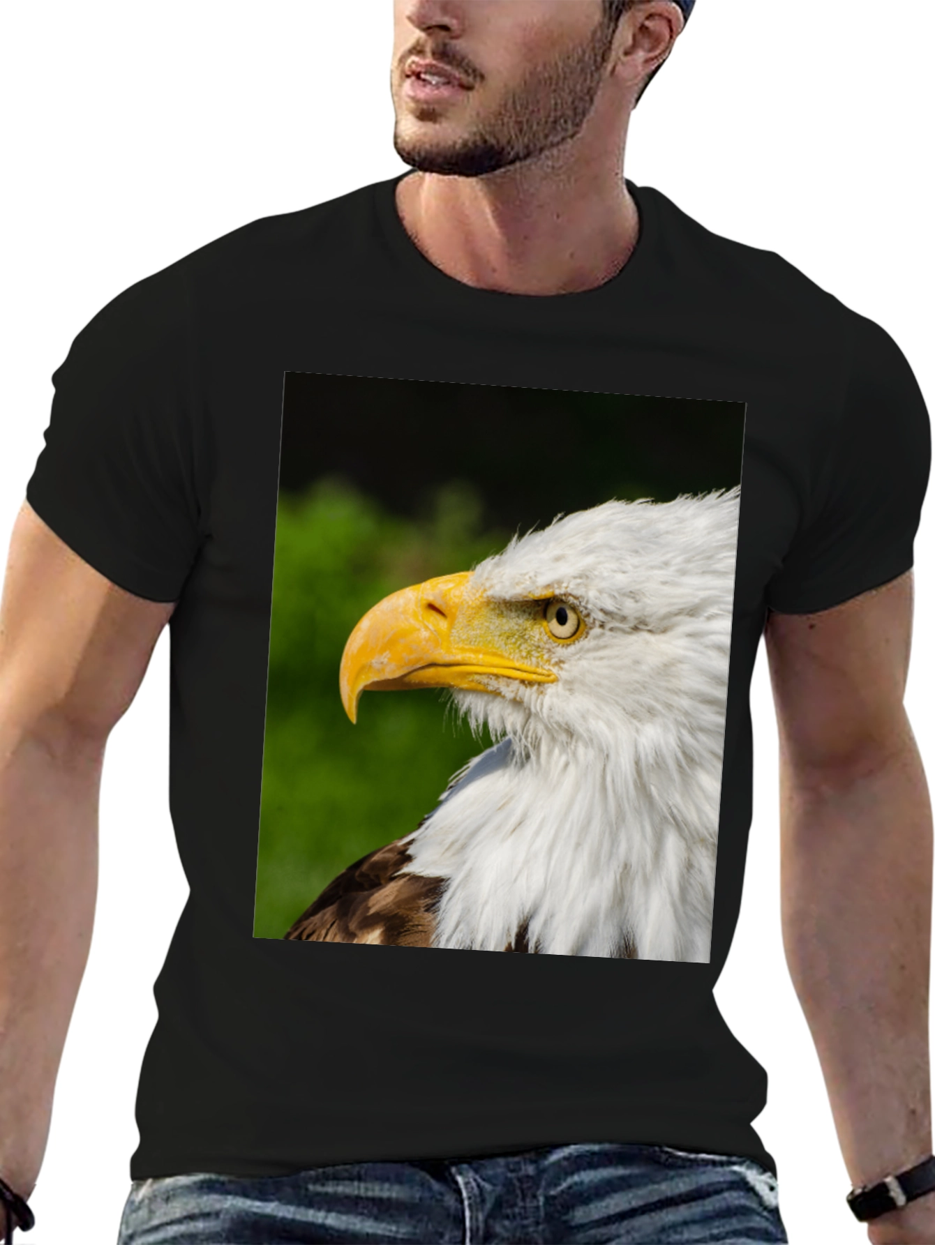 Bald Eagle Graphic Tee - Patriotic Design