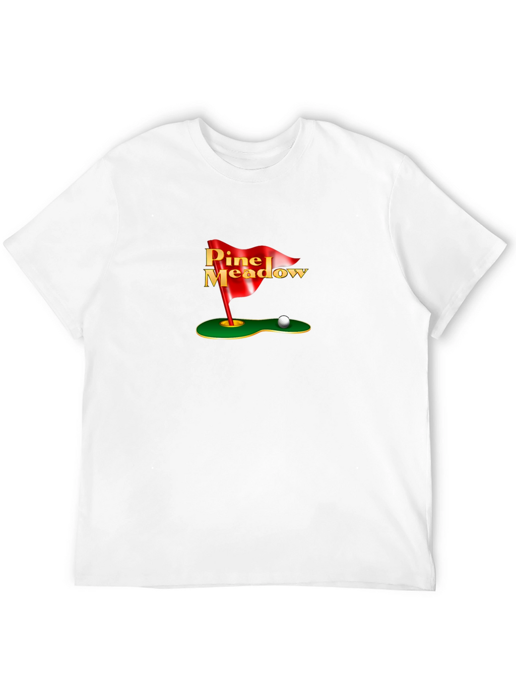 Pine Meadow Golf T-Shirt - Black