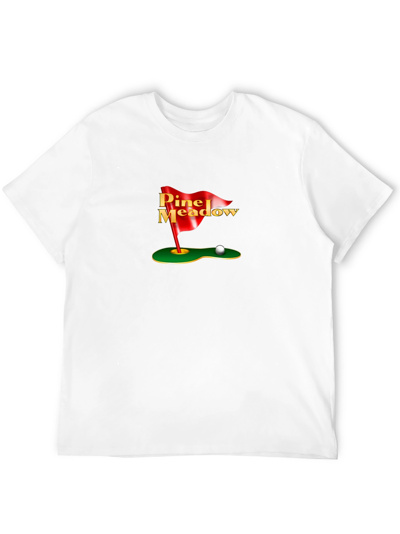 Pine Meadow Golf T-Shirt - Black
