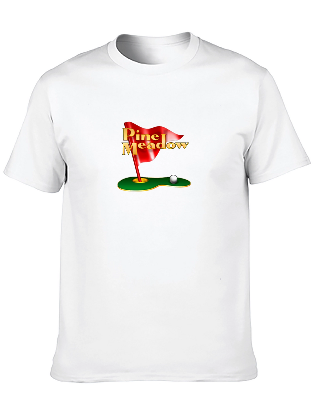 Pine Meadow Golf T-Shirt - Black