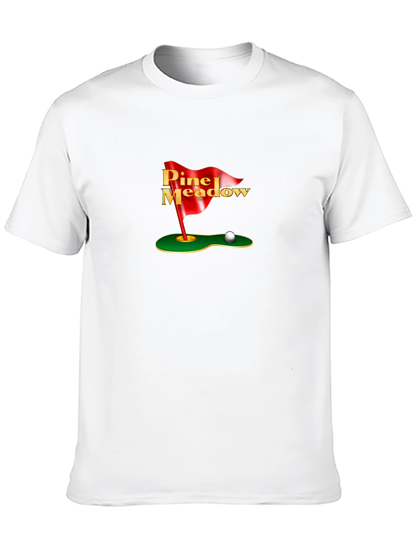 Pine Meadow Golf T-Shirt - Black