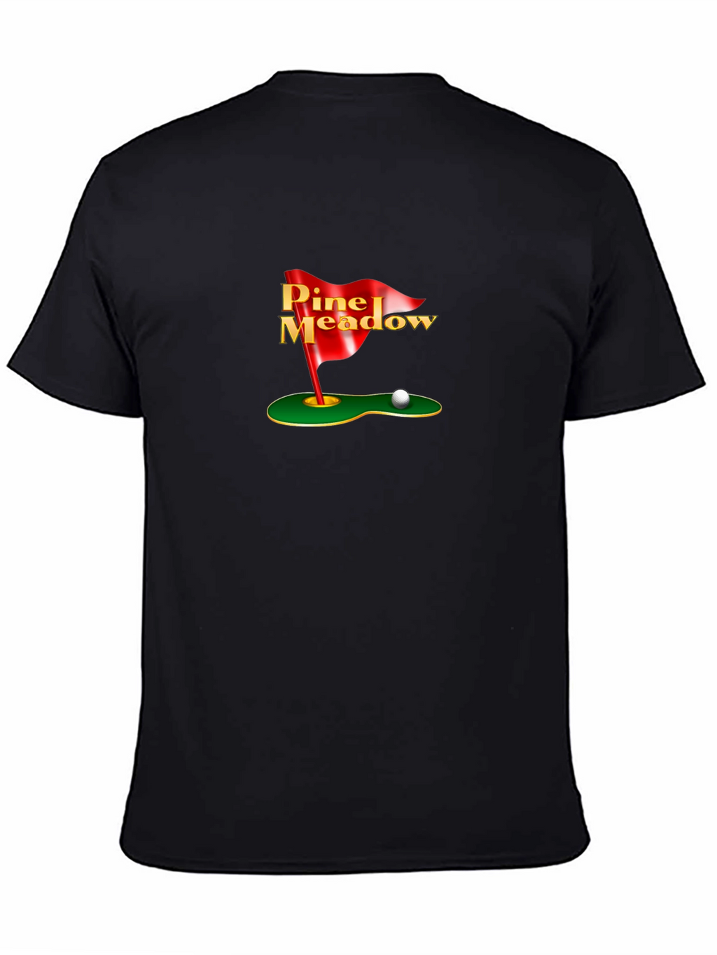 Pine Meadow Golf T-Shirt - Black