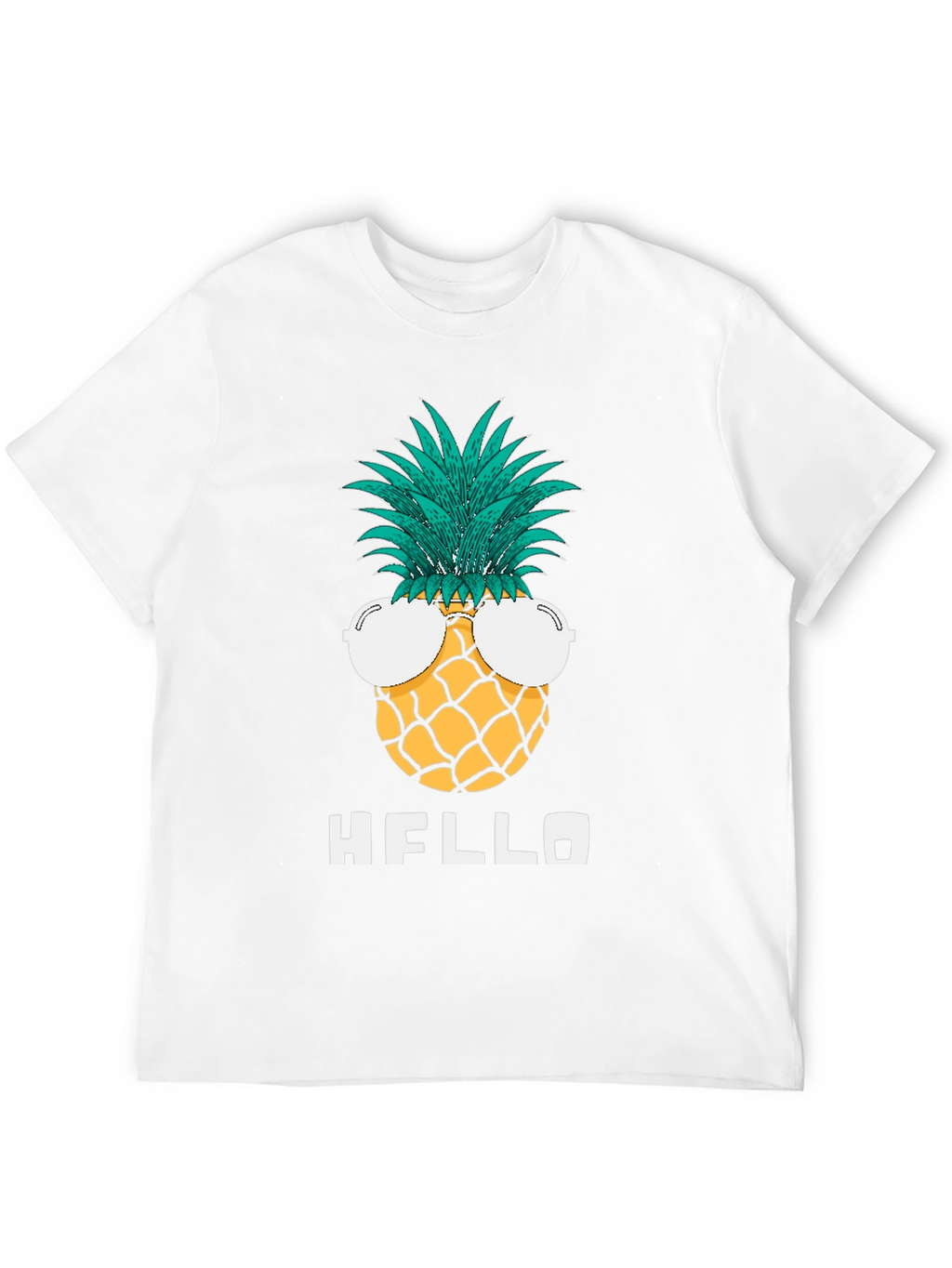 Pineapple Sunglasses Graphic Tee - Hello Summer!