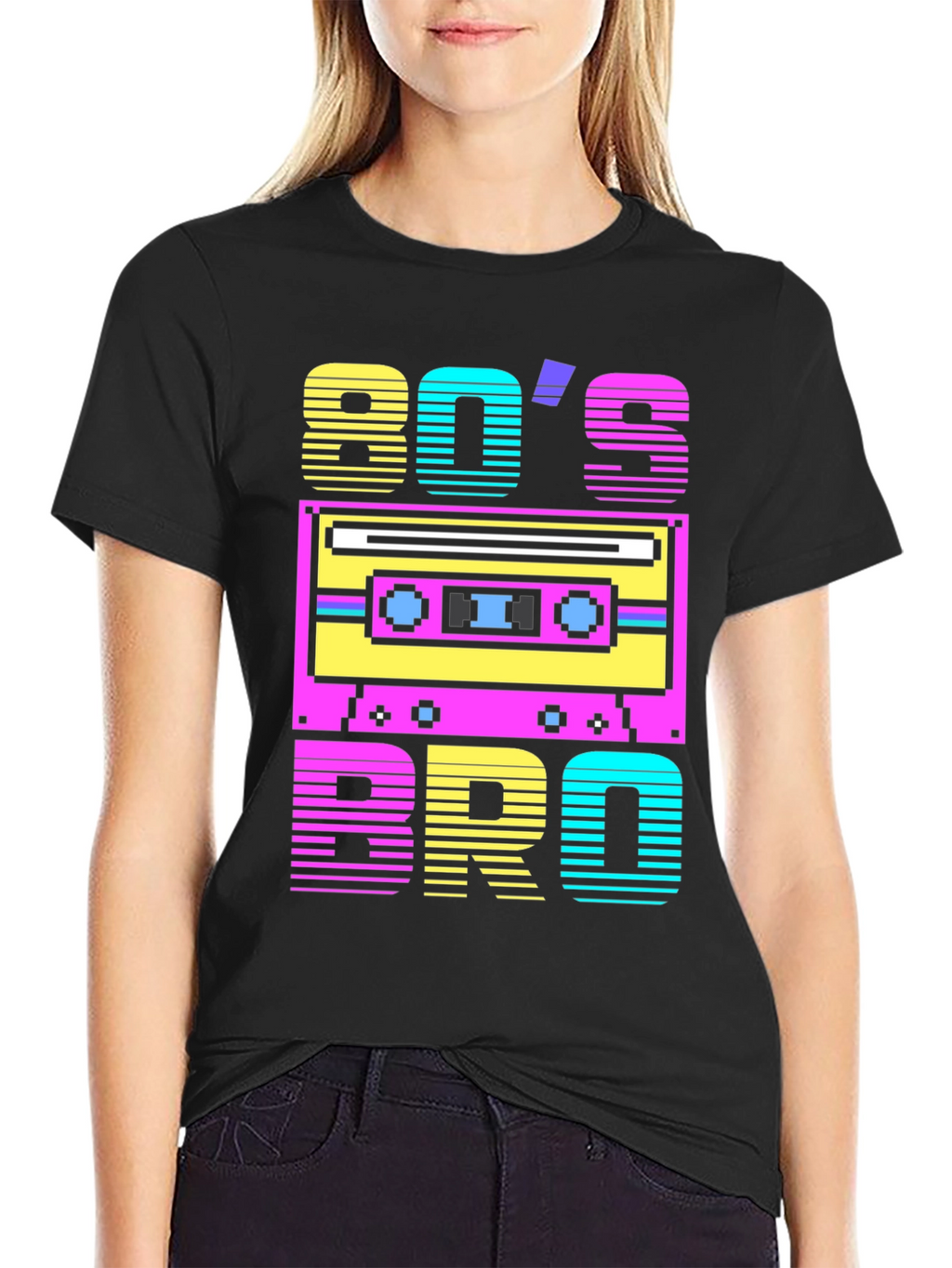 80s Retro Cassette Tape Graphic Tee