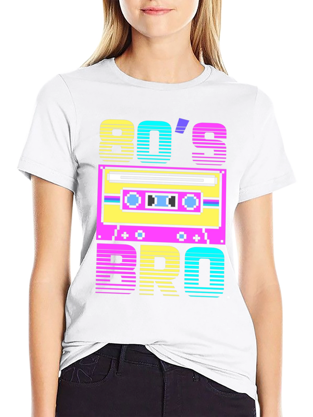80s Retro Cassette Tape Graphic Tee