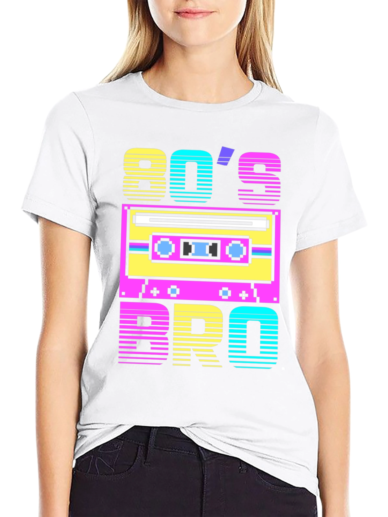 80s Retro Cassette Tape Graphic Tee