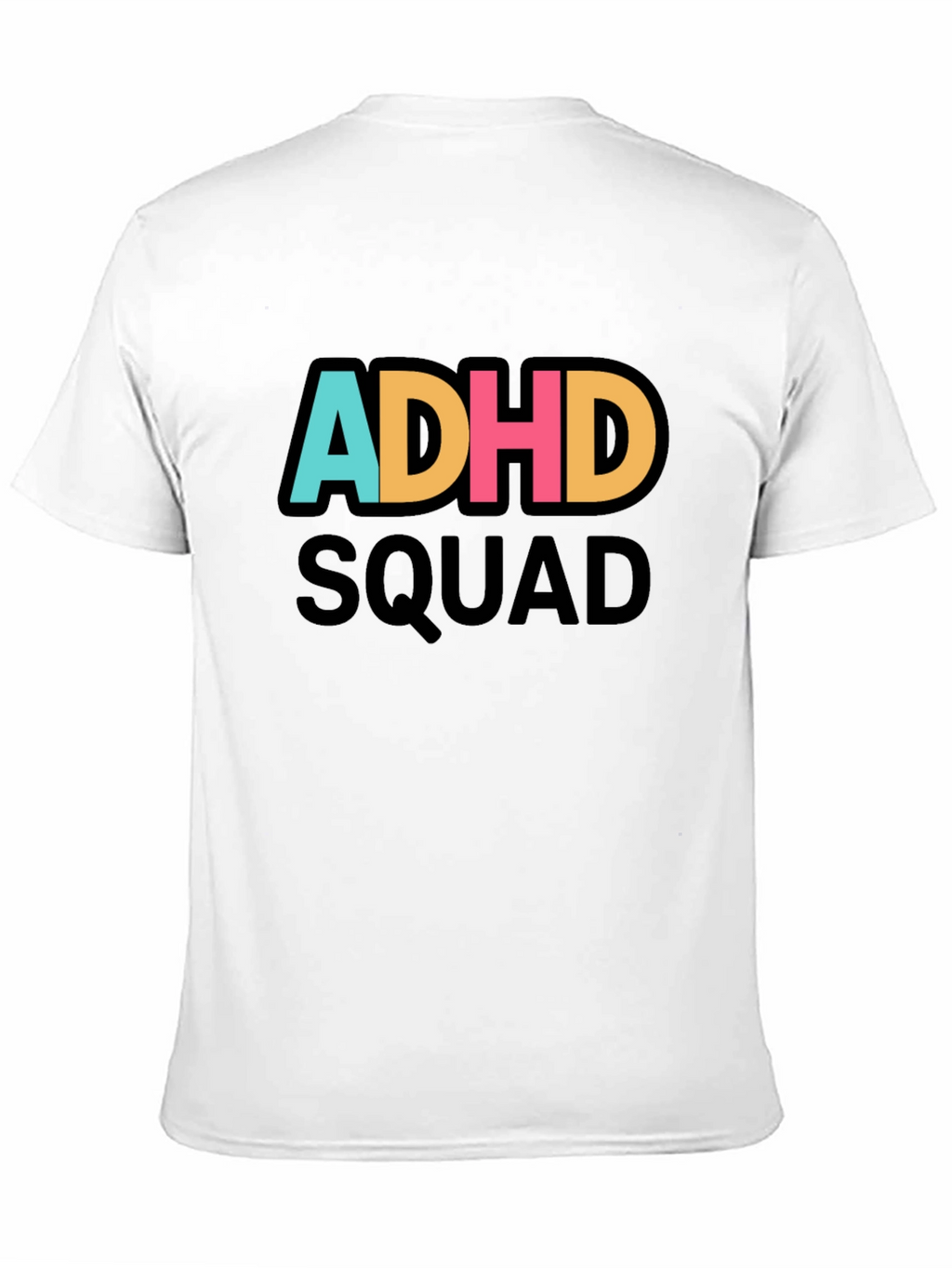 ADHD Squad Tee - Soft Cotton Blend Statement Shirt
