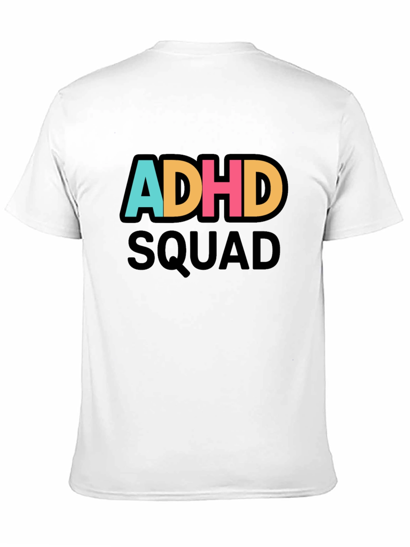 ADHD Squad Tee - Soft Cotton Blend Statement Shirt