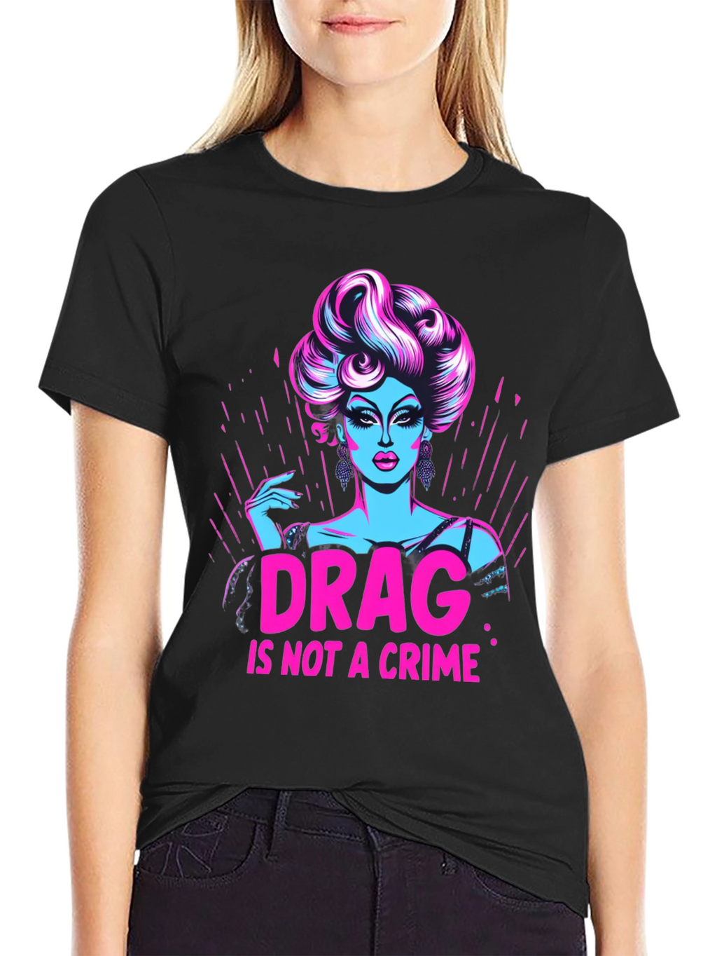 Drag Is Not A Crime Graphic T-Shirt