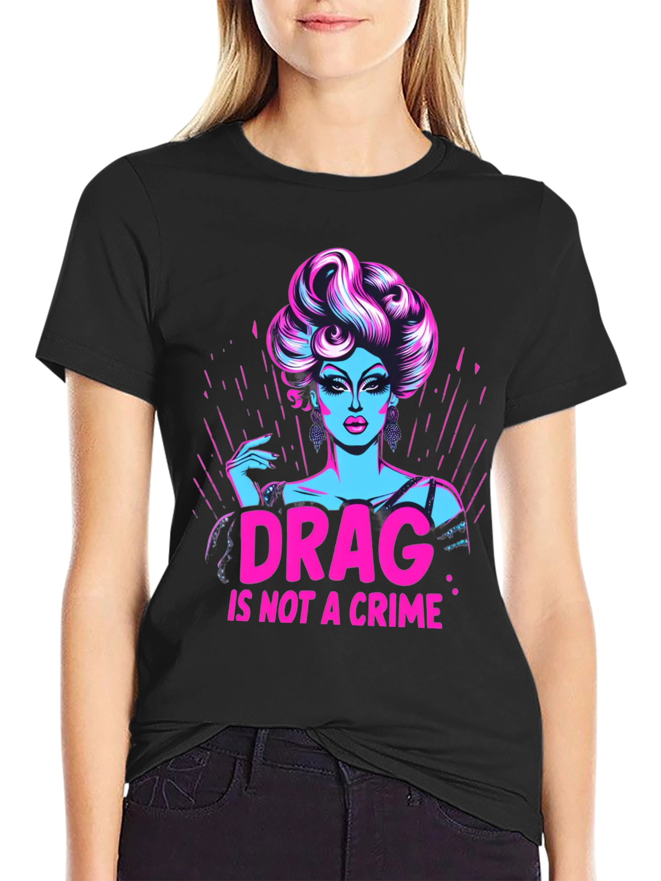 Drag Is Not A Crime Graphic T-Shirt