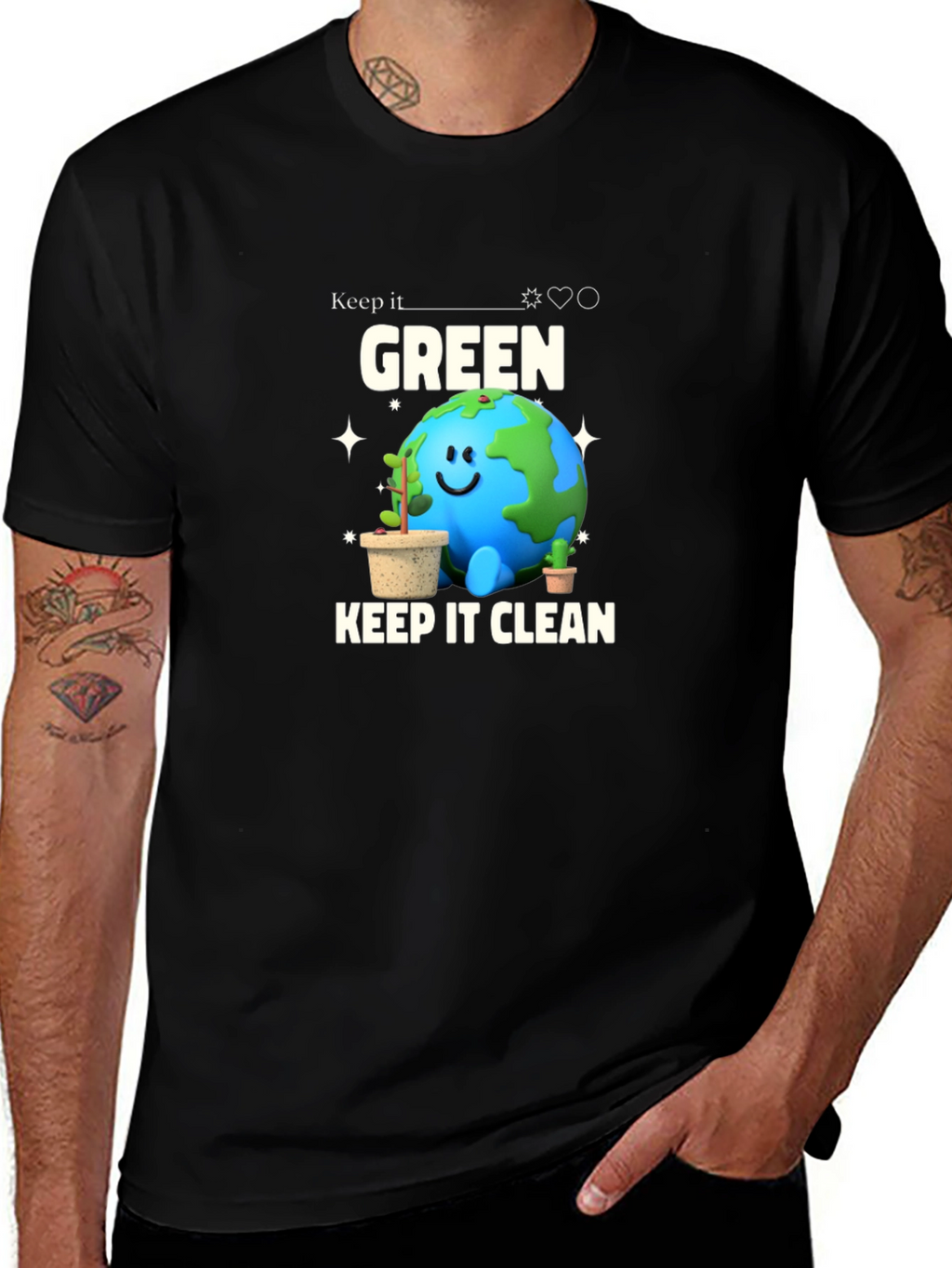 Keep It Green Graphic Tee - Earth Day