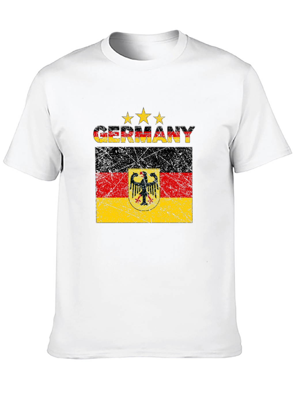 Germany Flag T-Shirt - Distressed Graphic Tee
