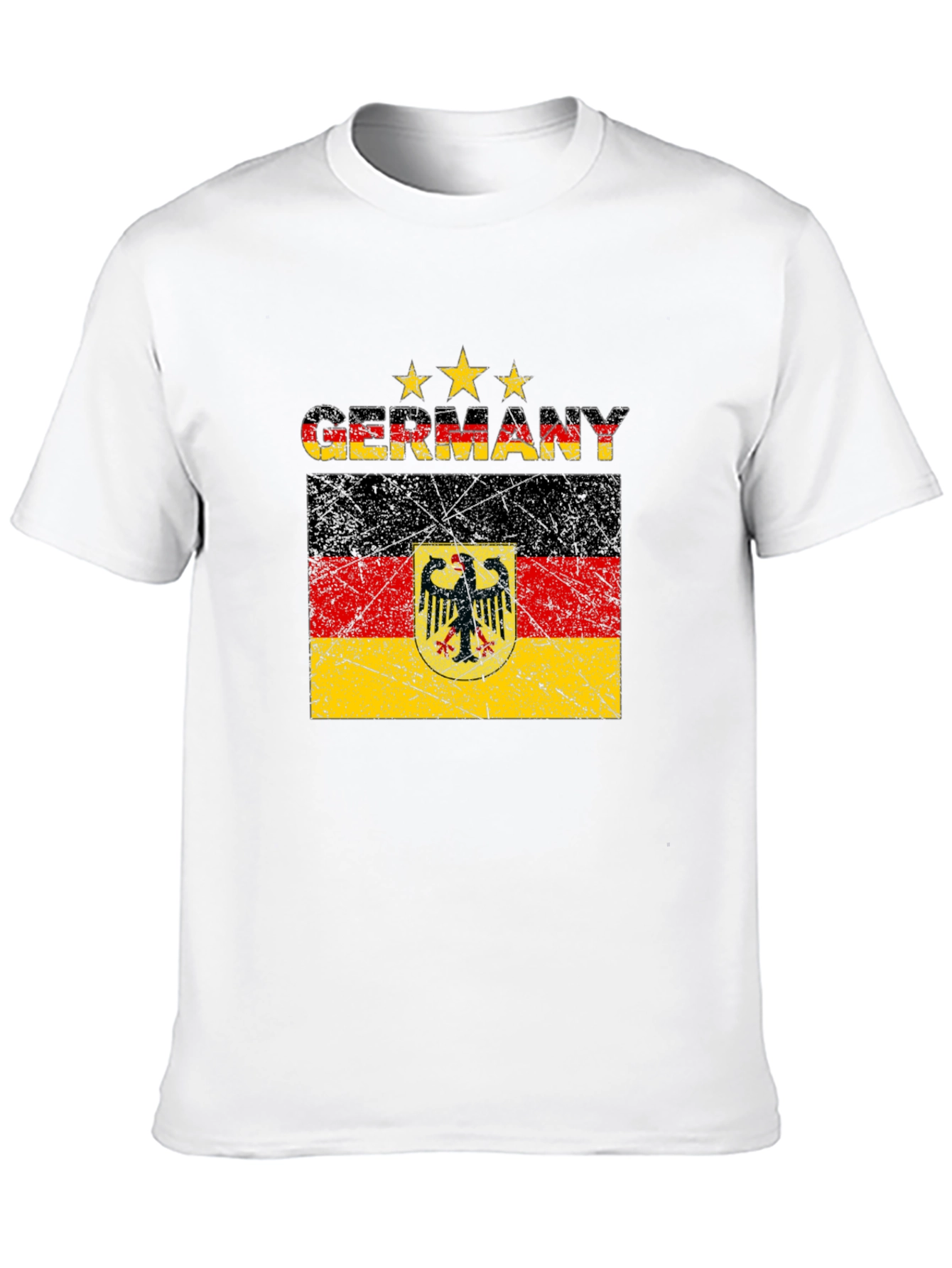 Germany Flag T-Shirt - Distressed Graphic Tee