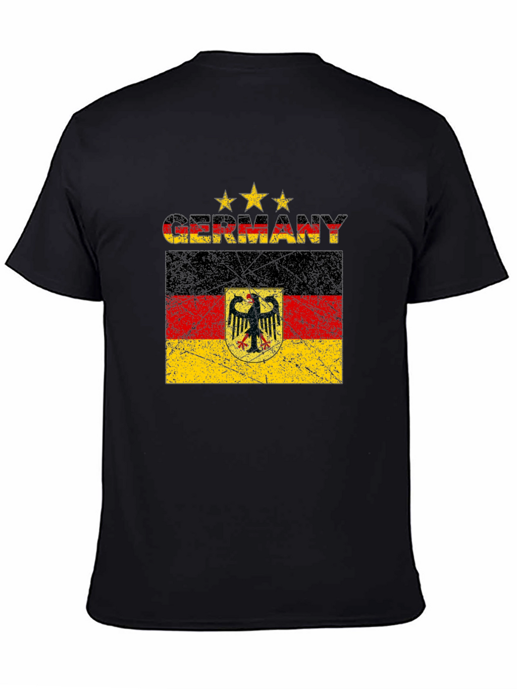 Germany Flag T-Shirt - Distressed Graphic Tee