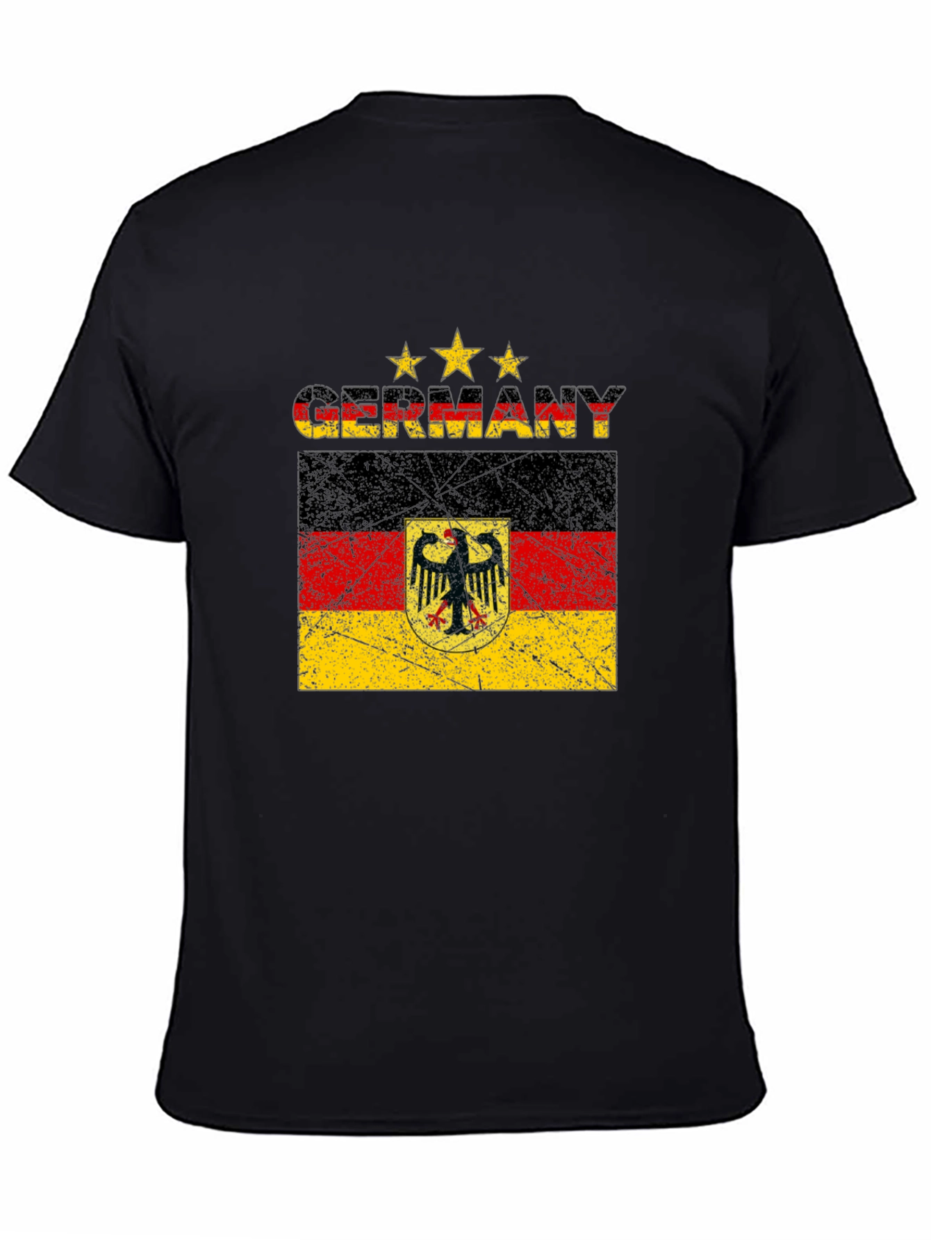 Germany Flag T-Shirt - Distressed Graphic Tee
