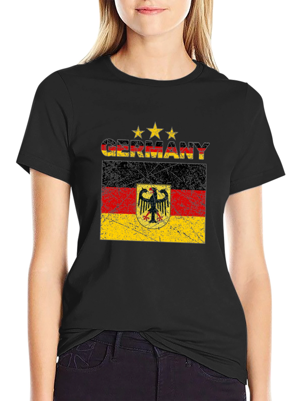 Germany Flag T-Shirt - Distressed Graphic Tee