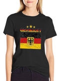 Germany Flag T-Shirt - Distressed Graphic Tee