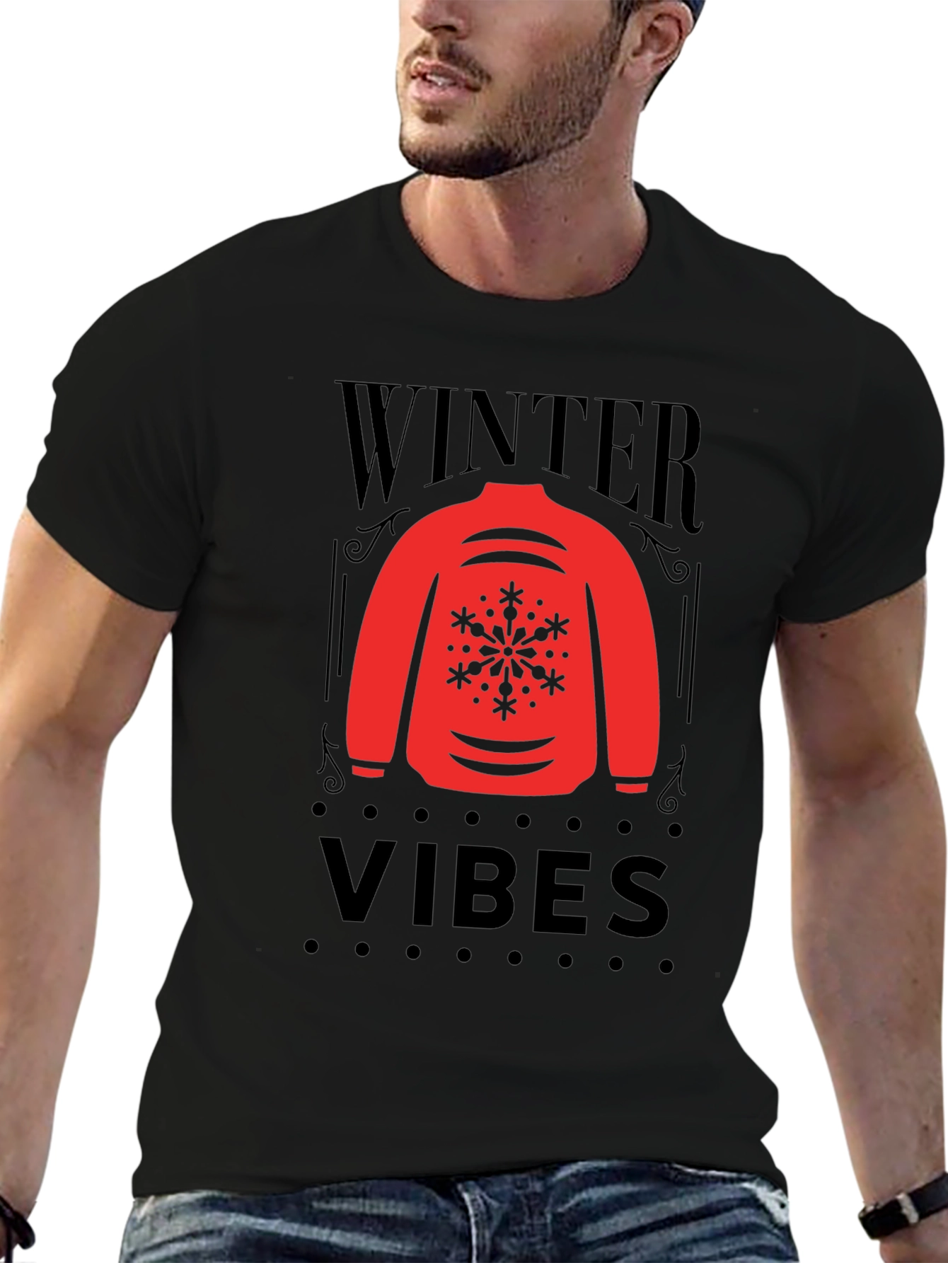 Winter Vibes Graphic T-Shirt