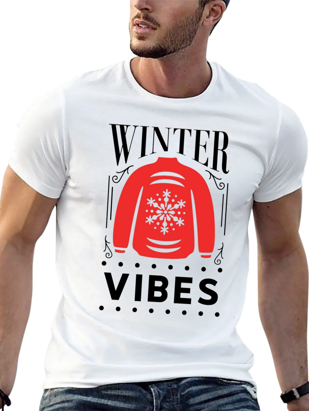 Winter Vibes Graphic T-Shirt