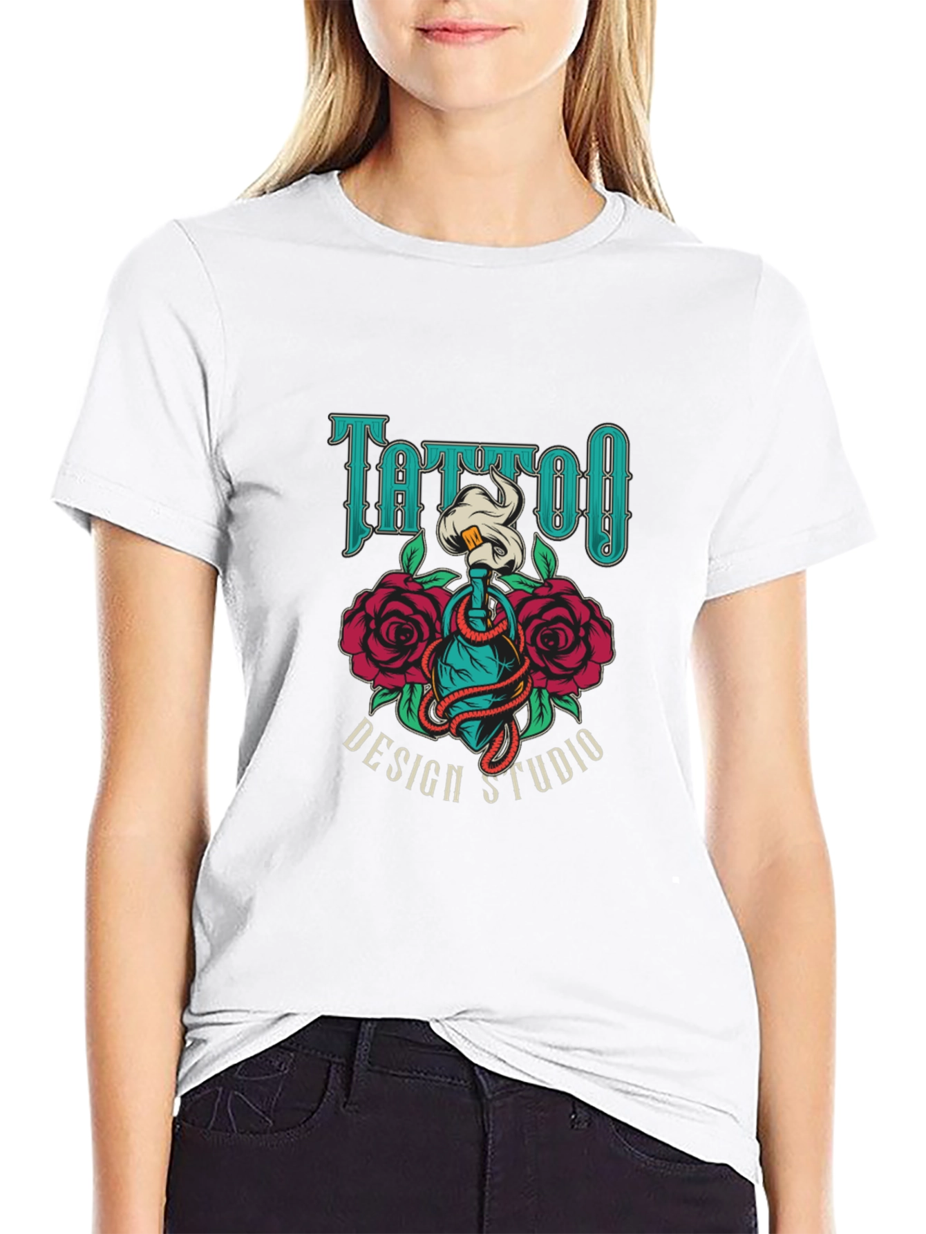 Tattoo Design Studio Graphic T-Shirt