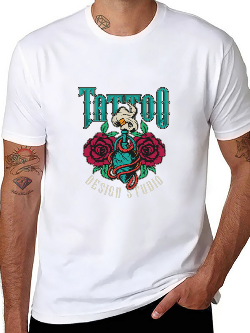 Tattoo Design Studio Graphic T-Shirt