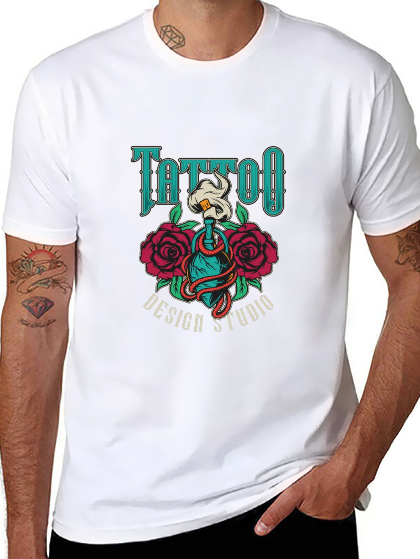 Tattoo Design Studio Graphic T-Shirt