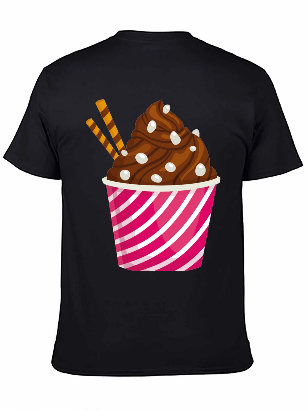 Dessert Graphic T-Shirt - Casual Style
