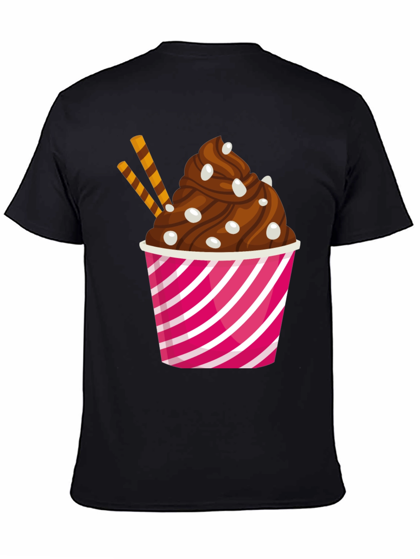 Dessert Graphic T-Shirt - Casual Style