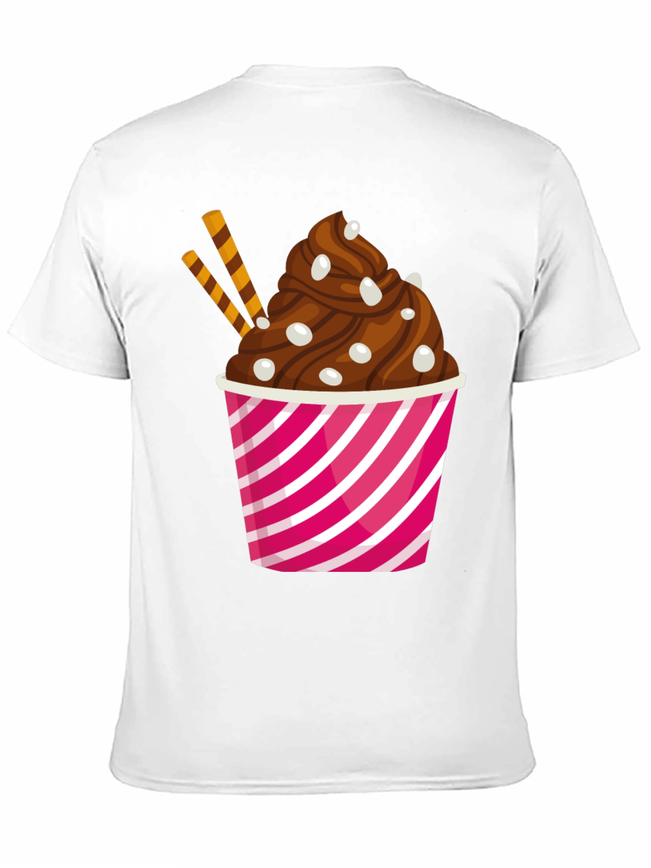 Dessert Graphic T-Shirt - Casual Style