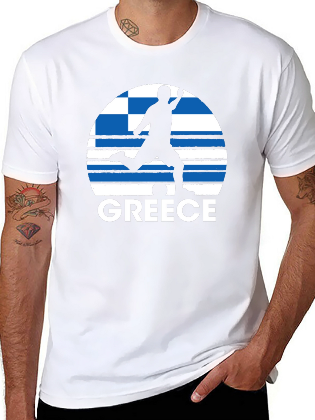 Greece Soccer T-Shirt