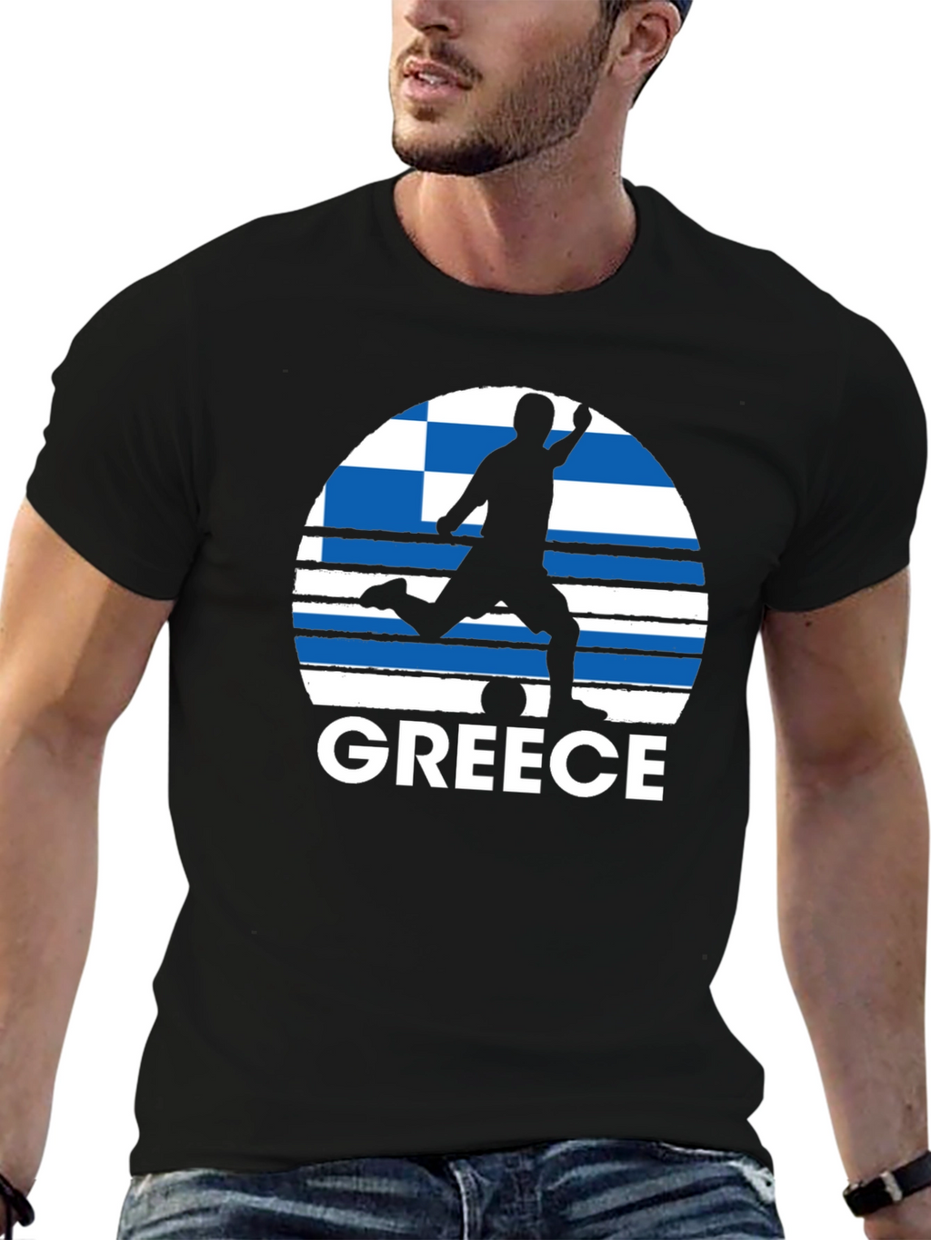 Greece Soccer T-Shirt