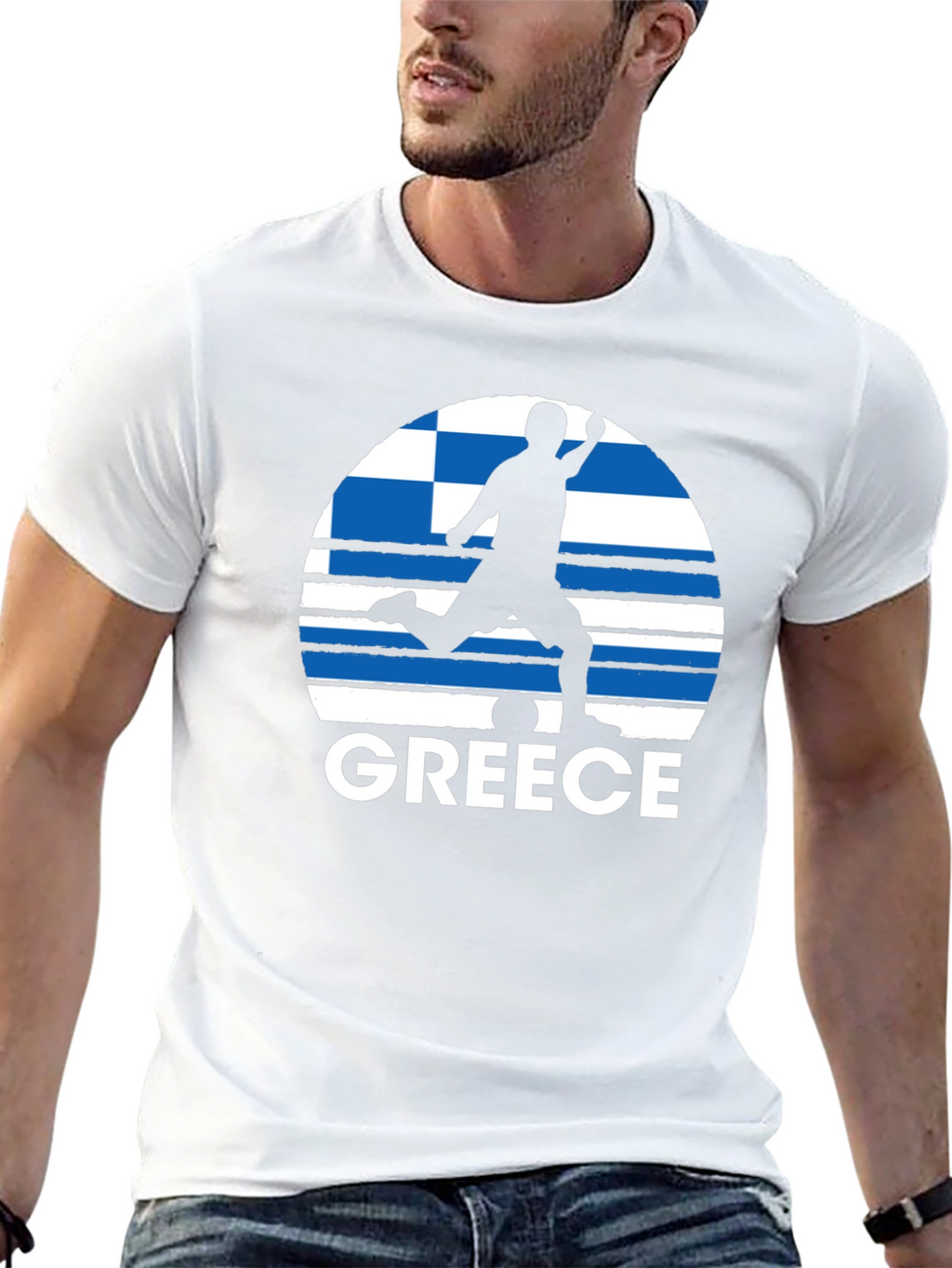 Greece Soccer T-Shirt
