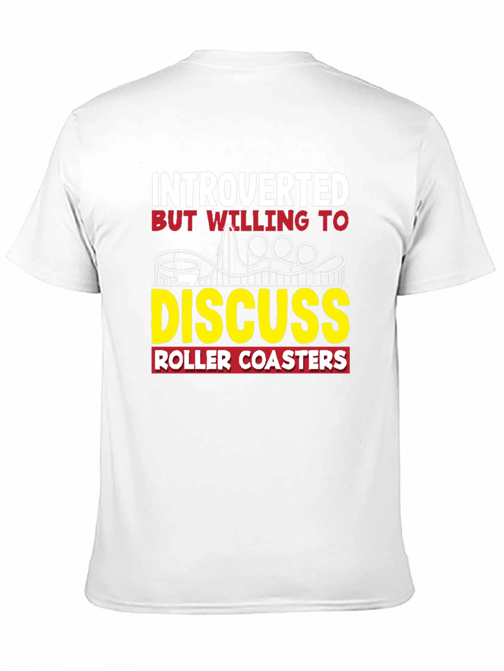 Introverted Roller Coaster Lover T-Shirt