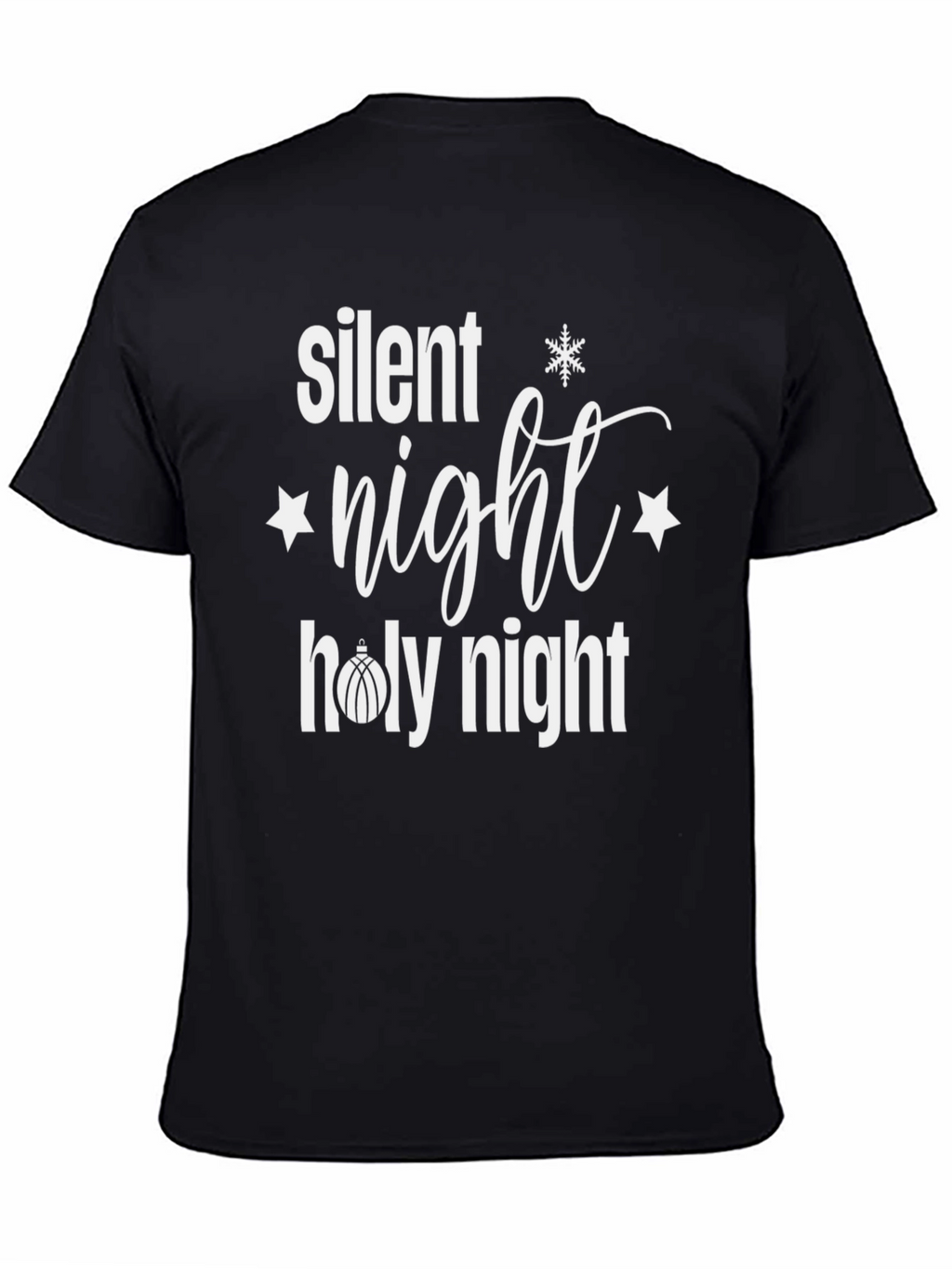 Silent Night T-Shirt Christmas Holiday Tee