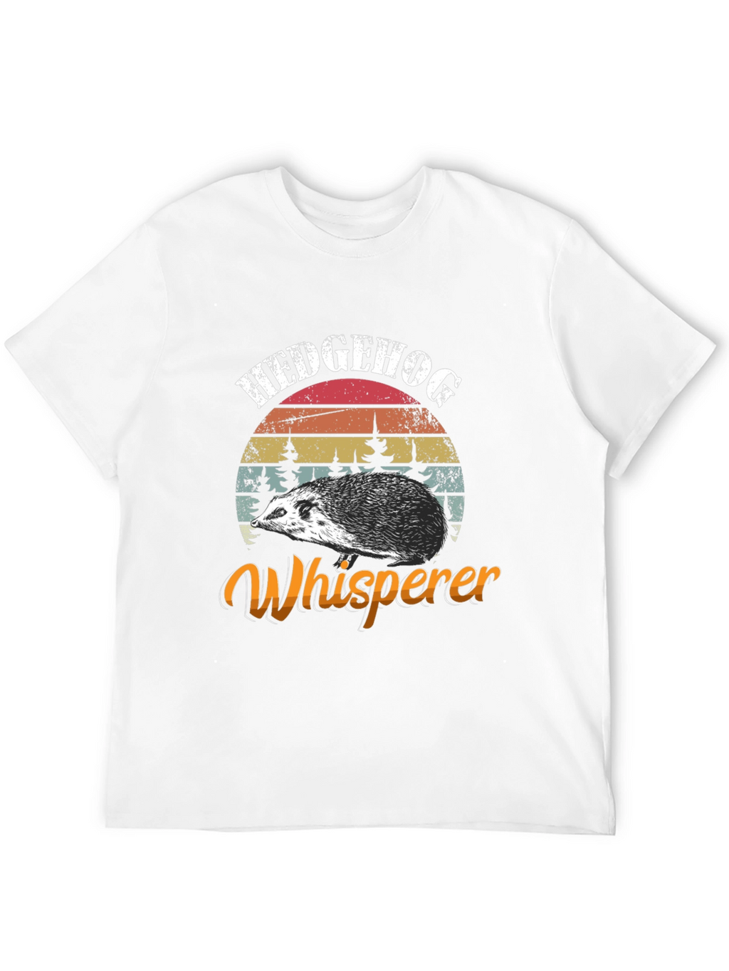 Hedgehog Whisperer Graphic Tee - Novelty Animal Shirt