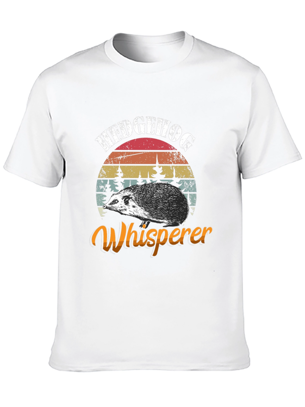 Hedgehog Whisperer Graphic Tee - Novelty Animal Shirt