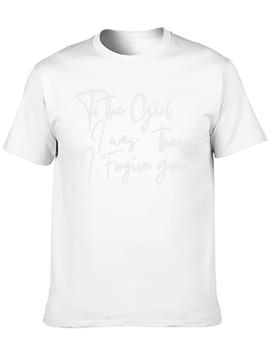 Girl I Was Then T-Shirt - Forgiveness Tee