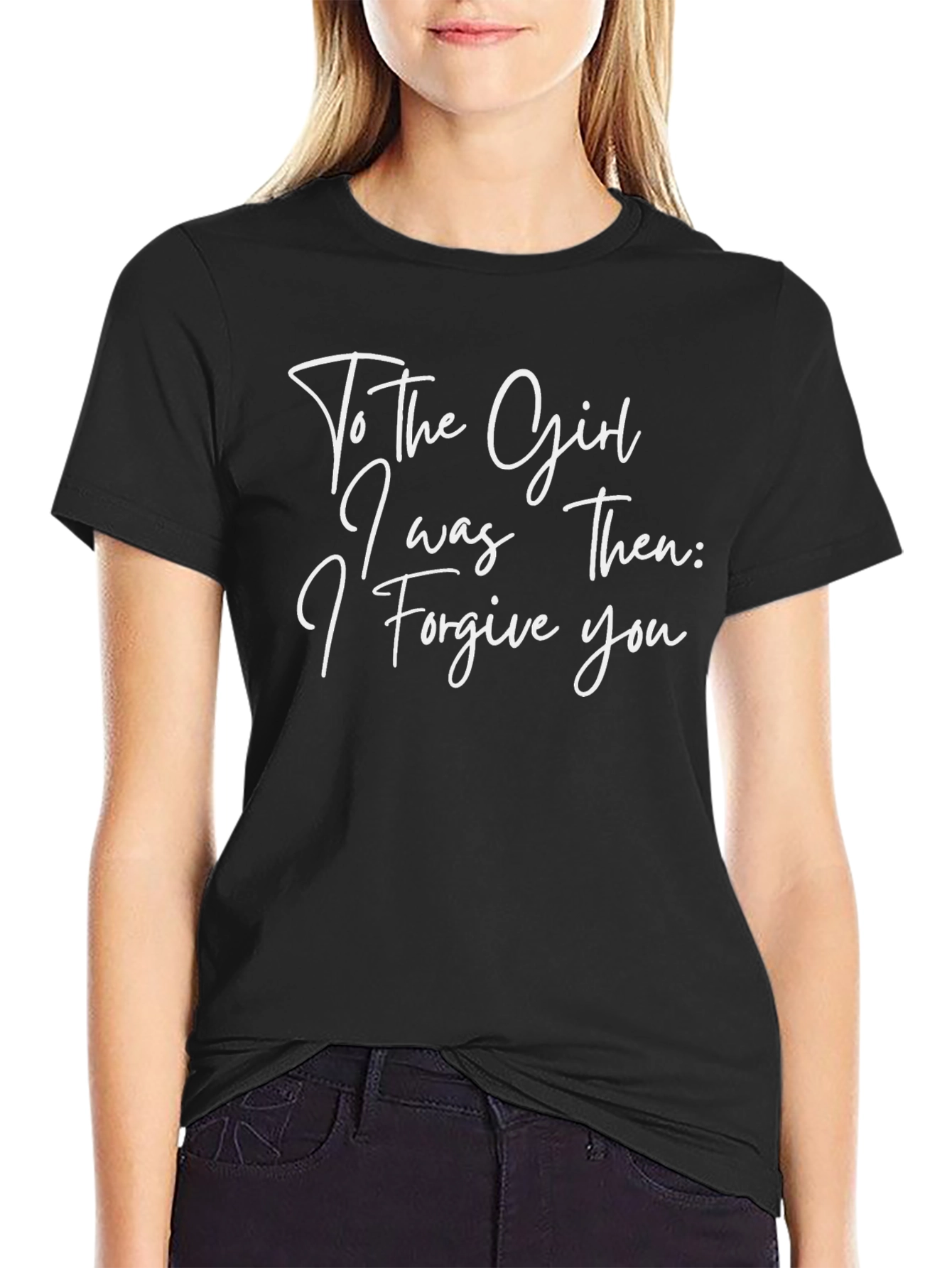 Girl I Was Then T-Shirt - Forgiveness Tee