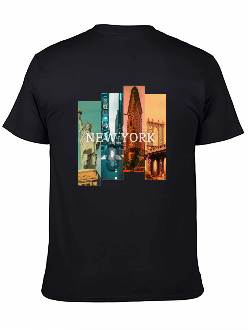New York Cityscape Graphic T-Shirt
