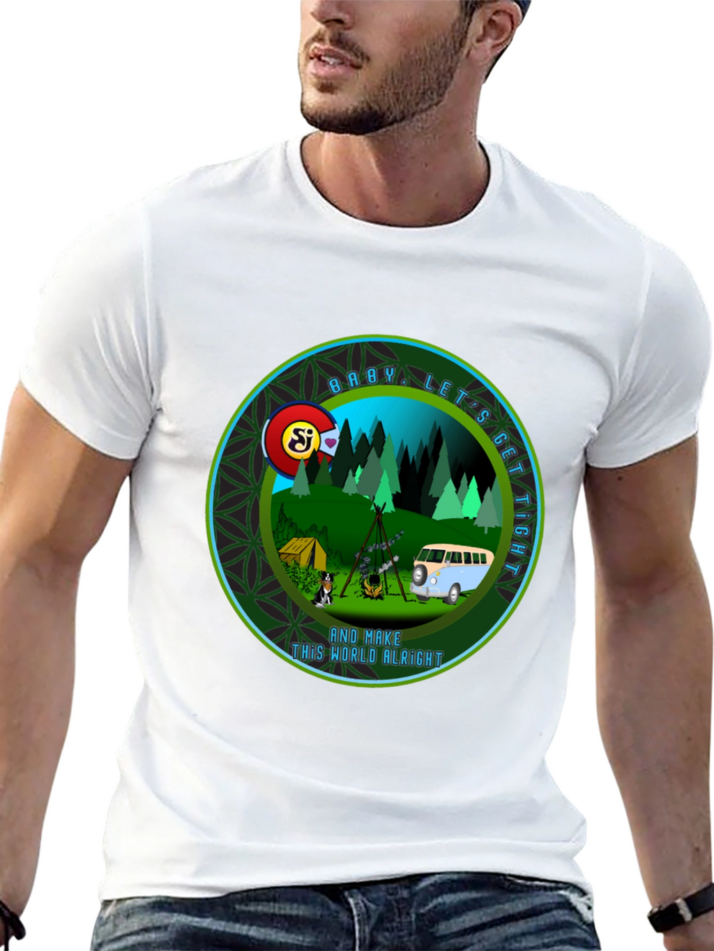 Camping Vibes Graphic Tee