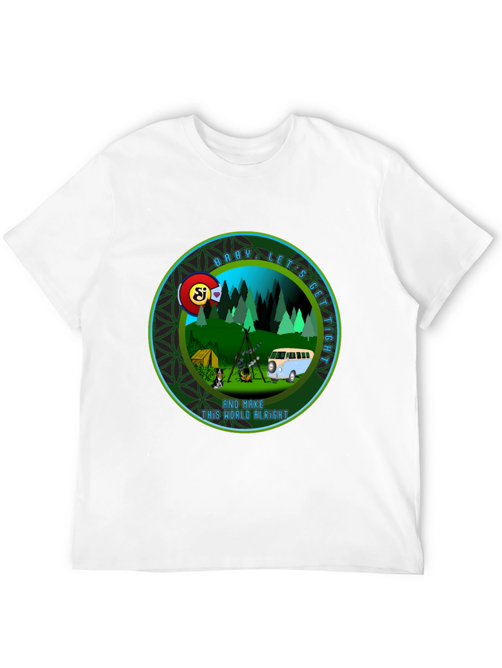 Camping Vibes Graphic Tee