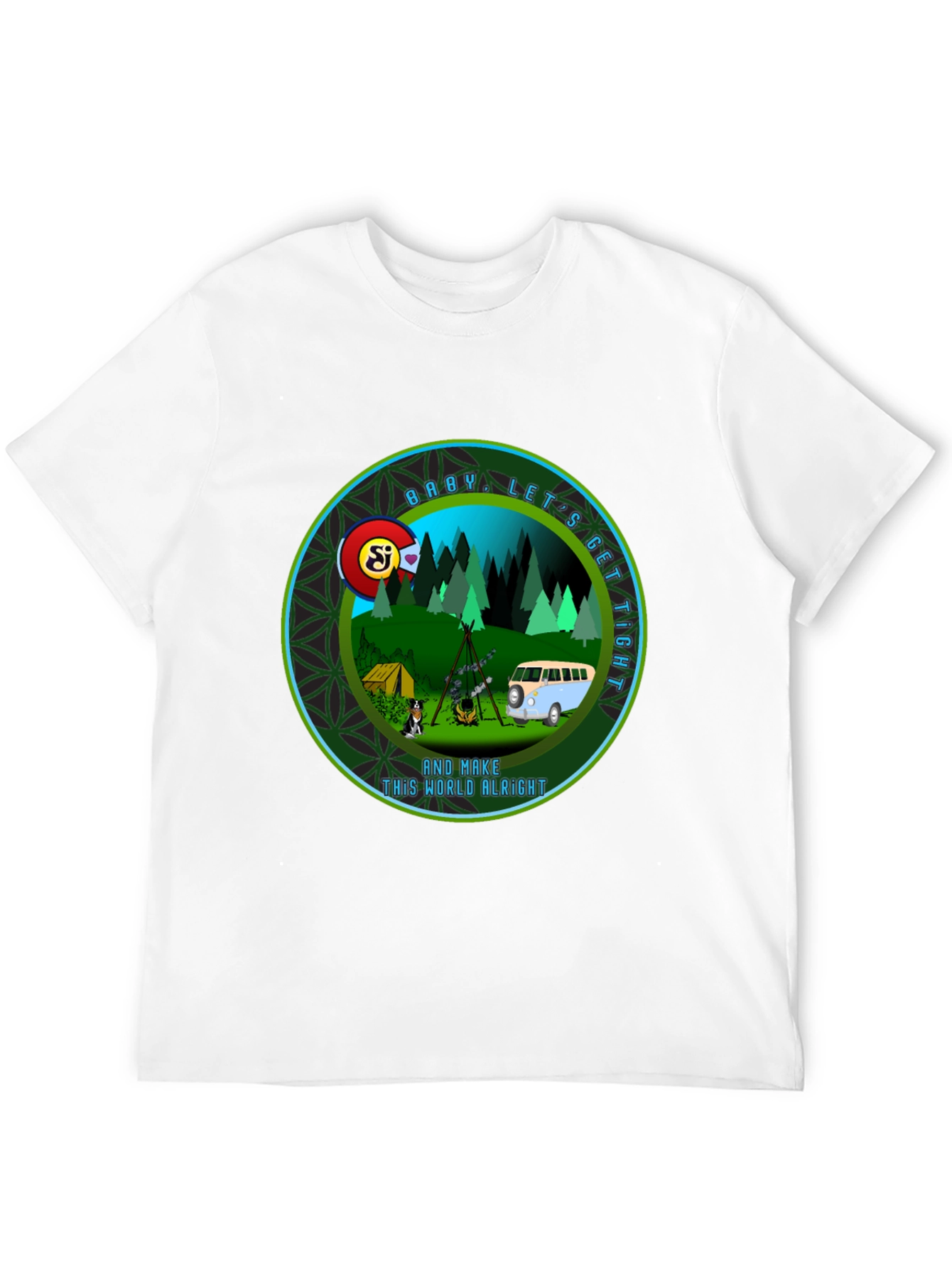 Camping Vibes Graphic Tee