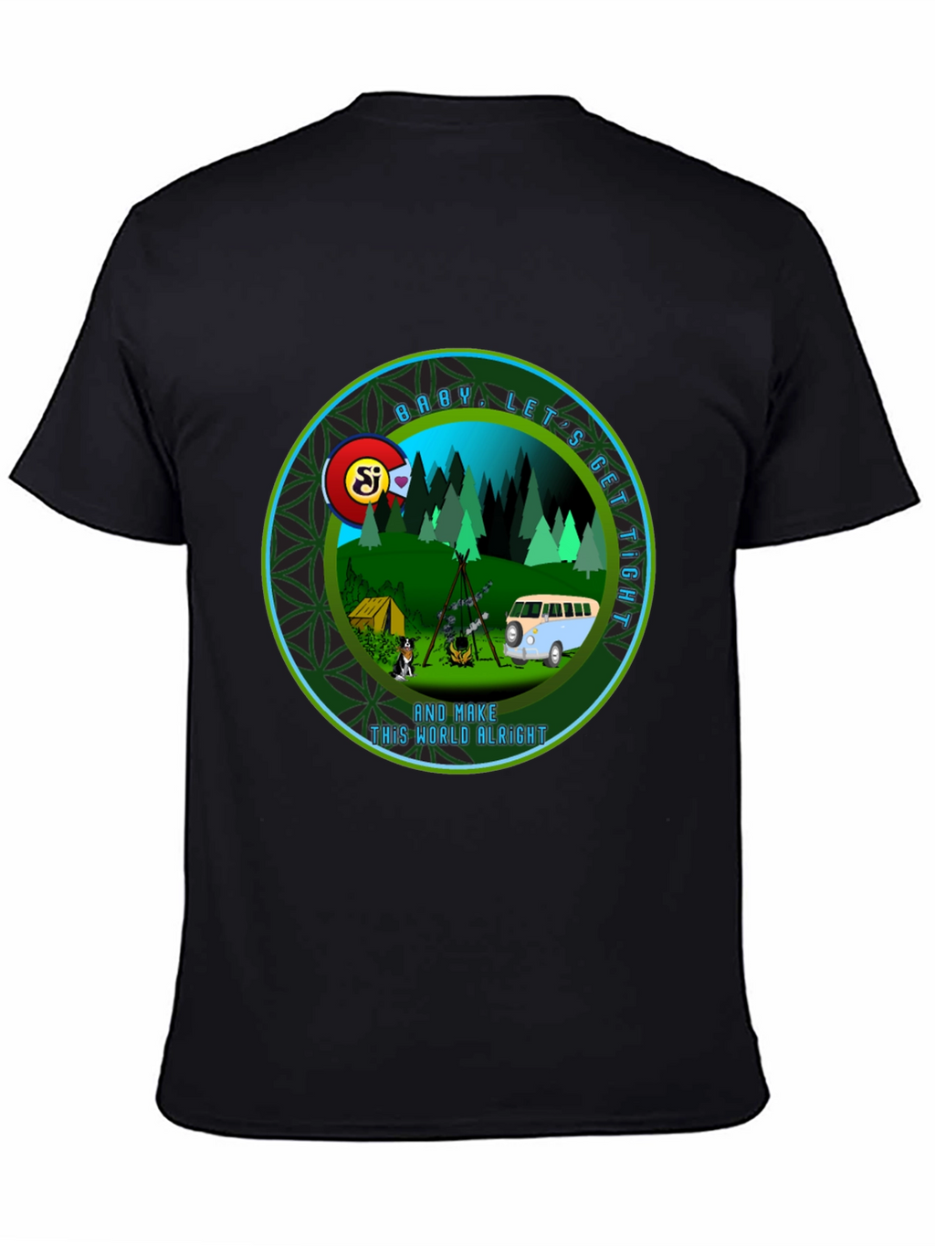 Camping Vibes Graphic Tee