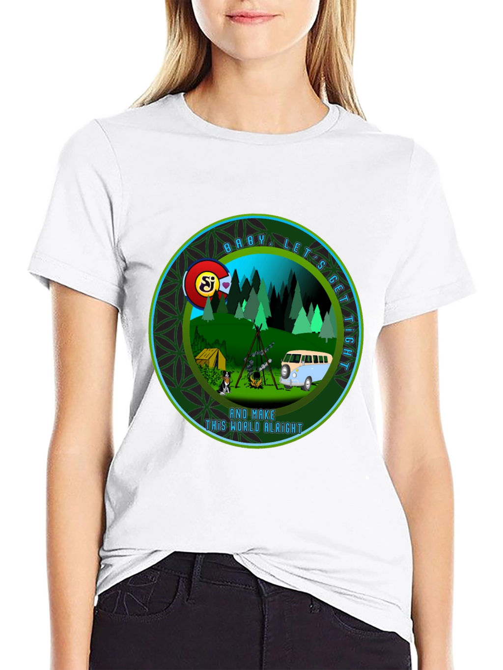 Camping Vibes Graphic Tee