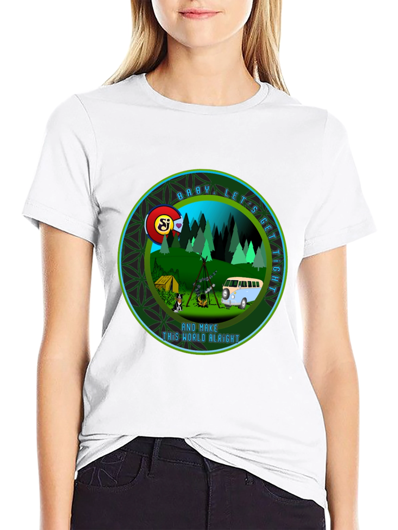 Camping Vibes Graphic Tee