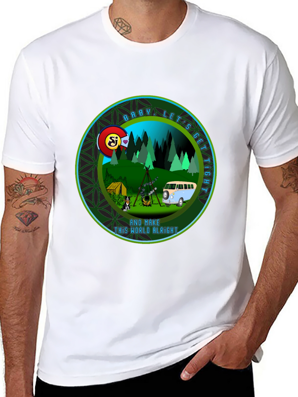 Camping Vibes Graphic Tee