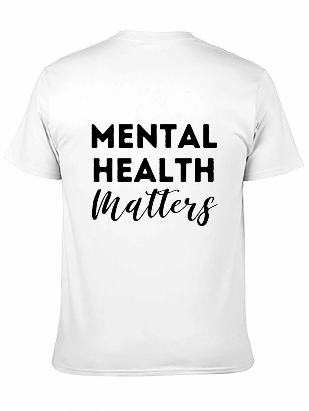 Mental Health Matters Black Tee