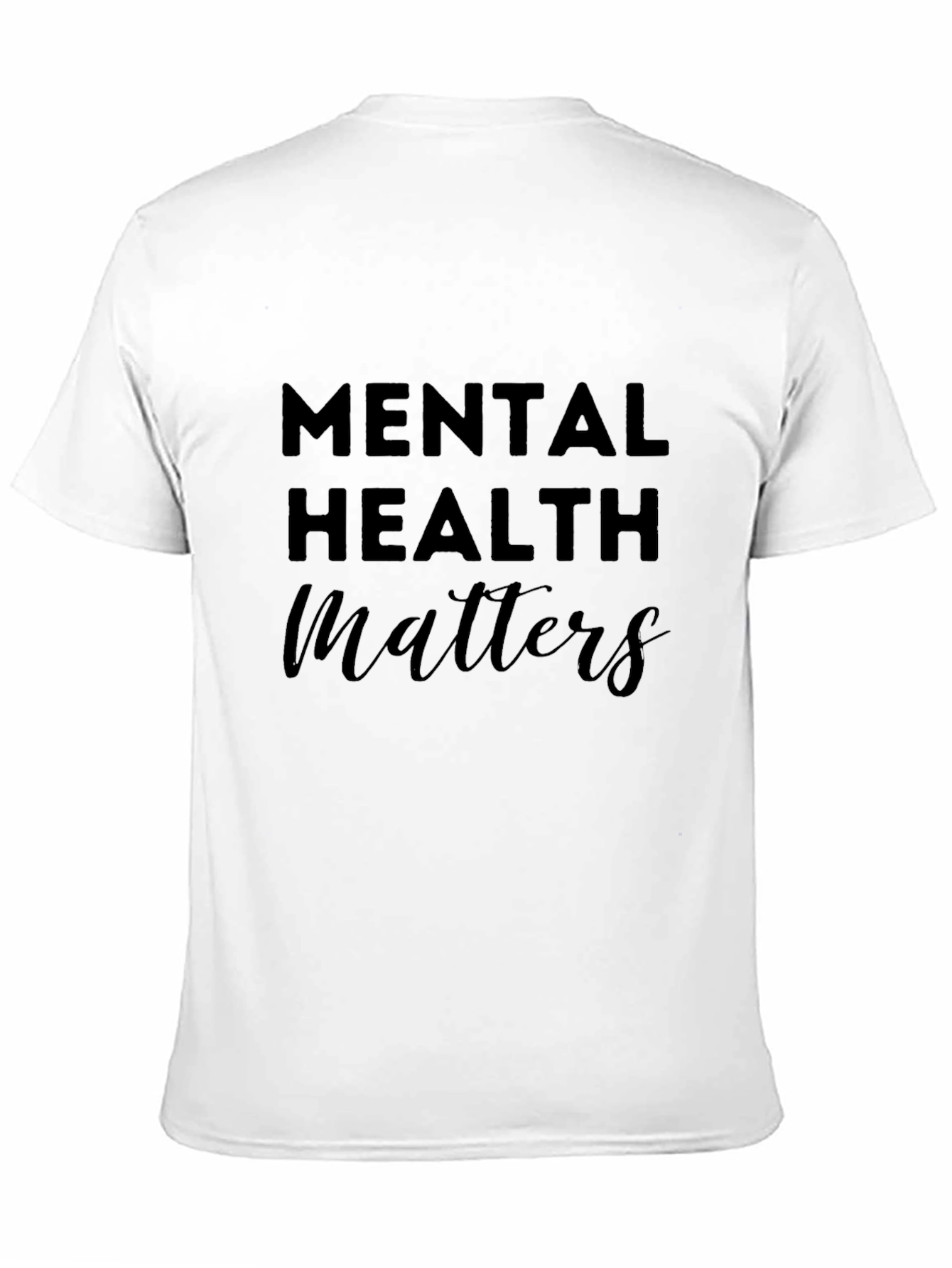 Mental Health Matters Black Tee